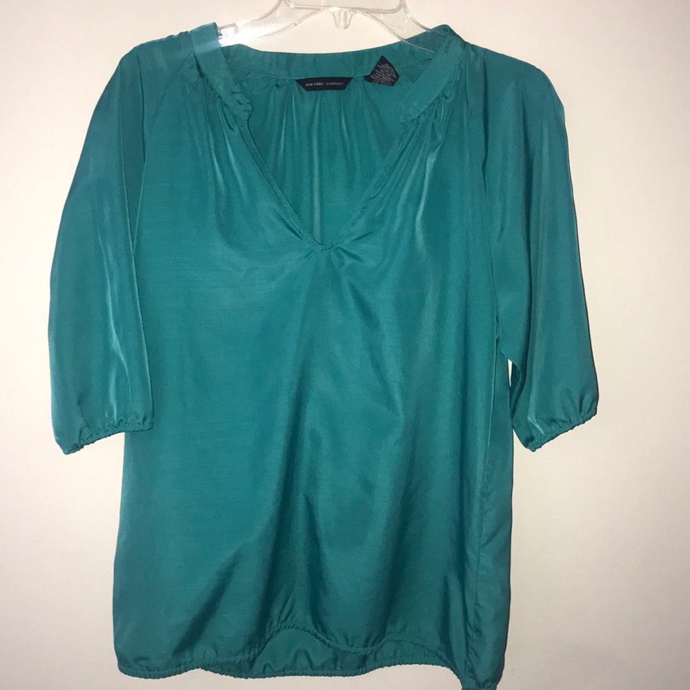 Emerald top blouse
